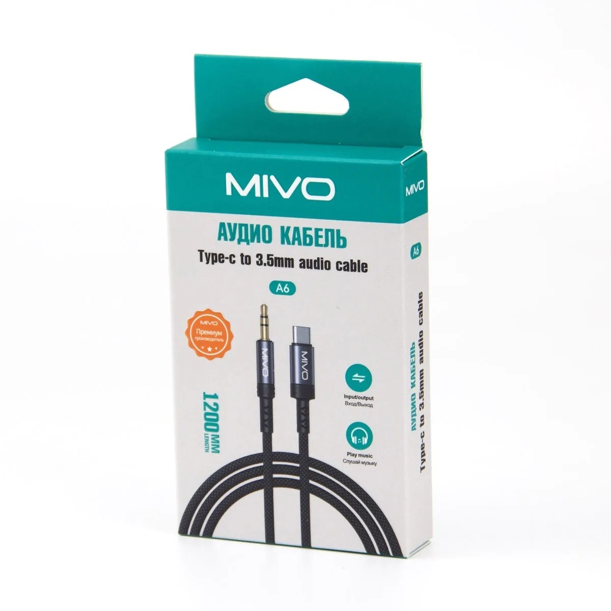 Зарядные устройства для смартфонов, Кабели Mivo MX-A6 