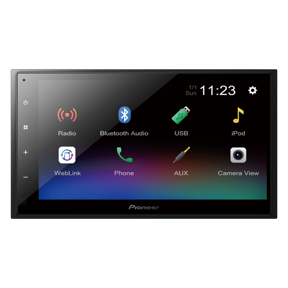2-DIN Медиа-ресиверы со встроенным ЖК-экраном (без DVD) Pioneer DMH-A345BT 