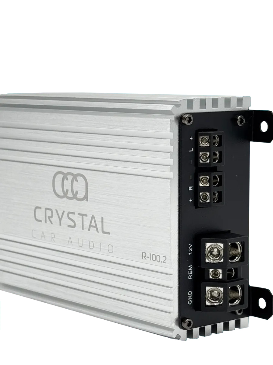 Двух и трехканальные усилители Crystal Car Audio RESONANCE R-100.2 