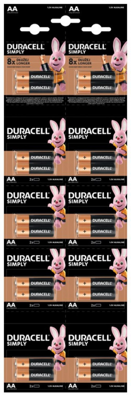 АА Duracell АА LR6-20BL