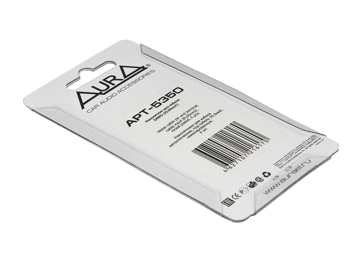Клеммы акустические, силовые, коннекторы, гильзы AurA APT-5350 