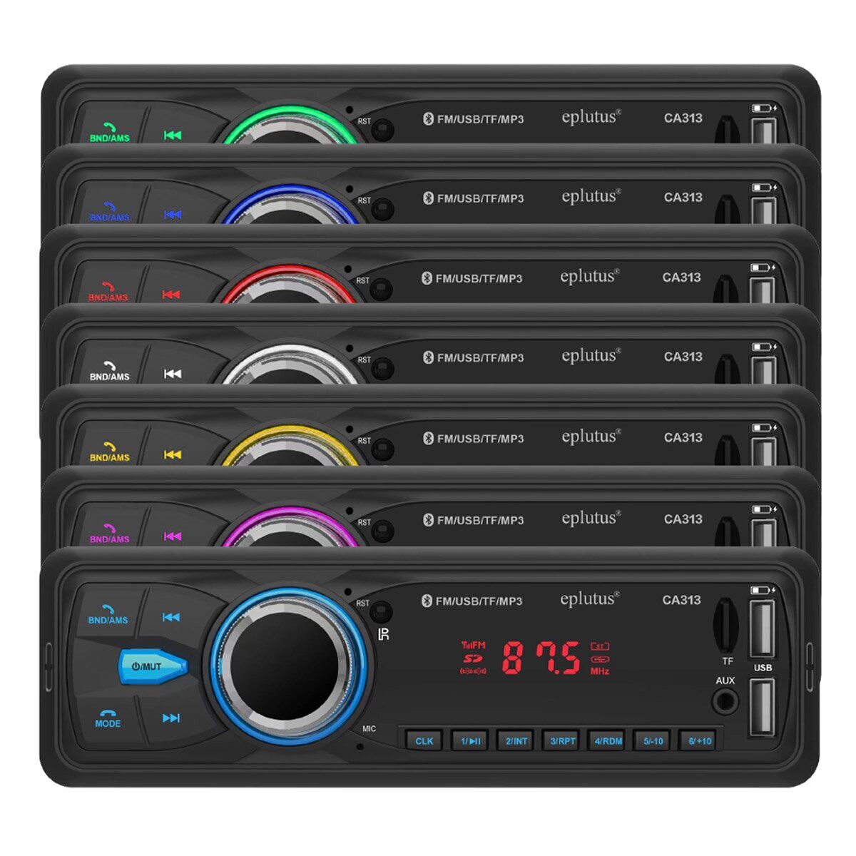 1-DIN USB/SD-ресиверы (без CD) Eplutus CA313 