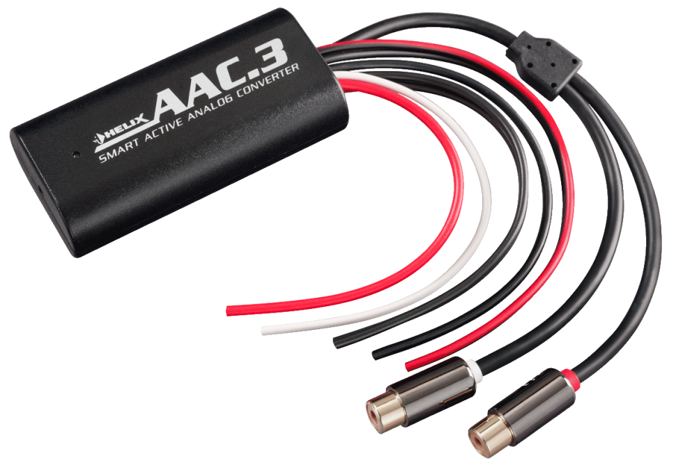 Интерфейсы для подключения усилителей Helix AAC.3HP 