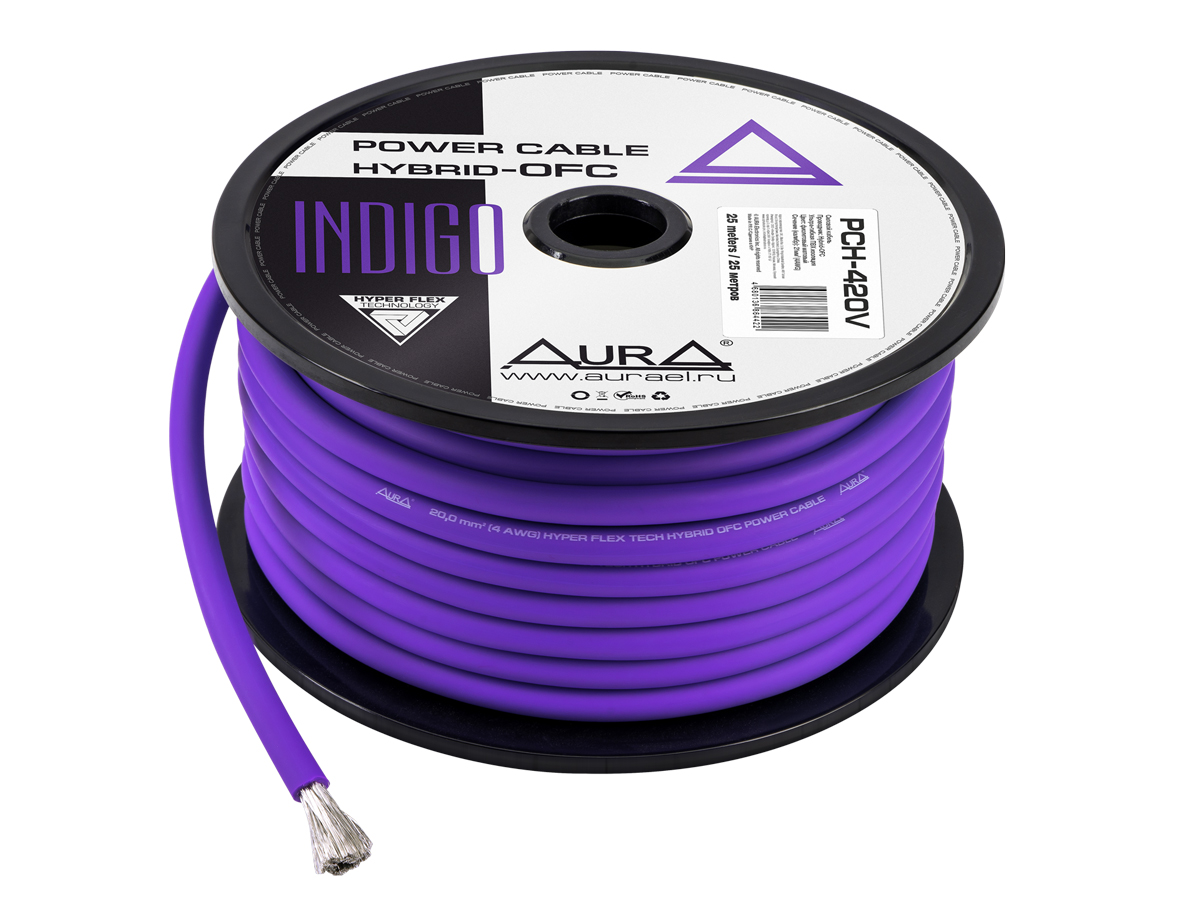 Кабели силовые, разъемы. Крепеж для кабеля. AurA PCH-420V 