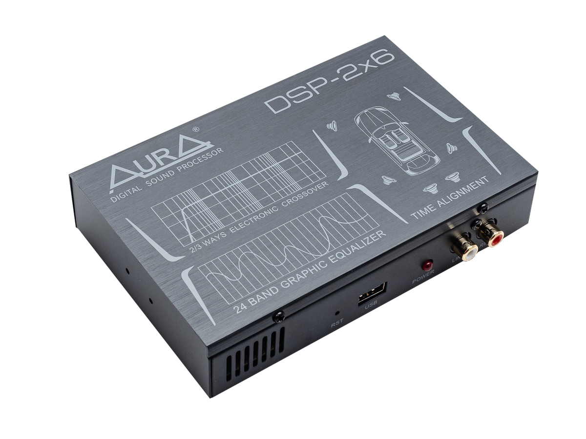 Процессоры, процеусилители AurA DSP-2x6 