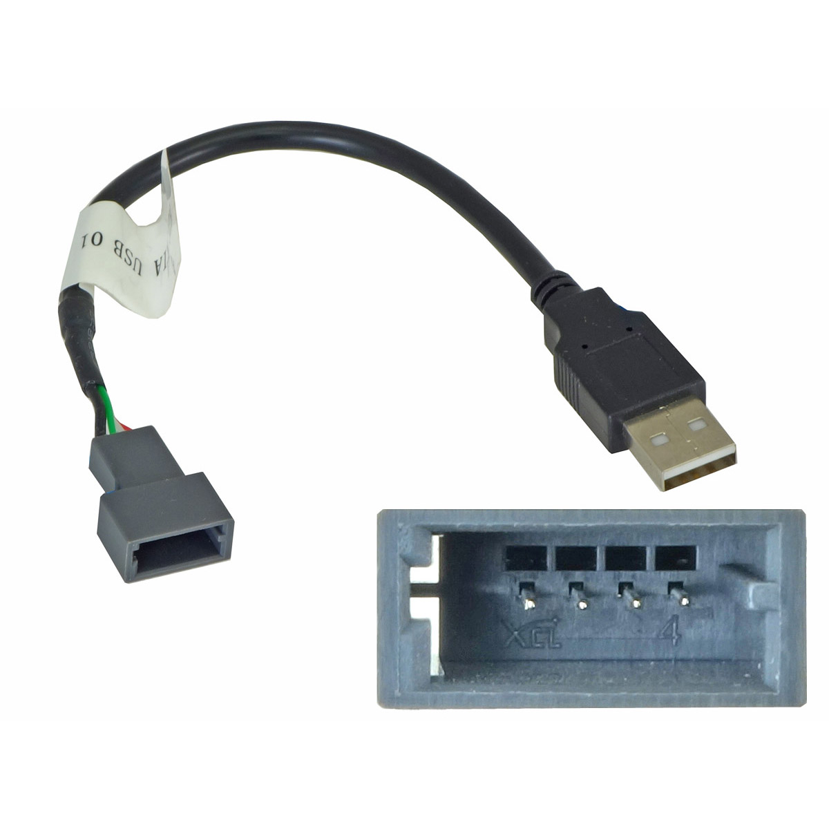 Интерфейсы и кабели для подключения USB-устройств Incar USB HY-FC101 