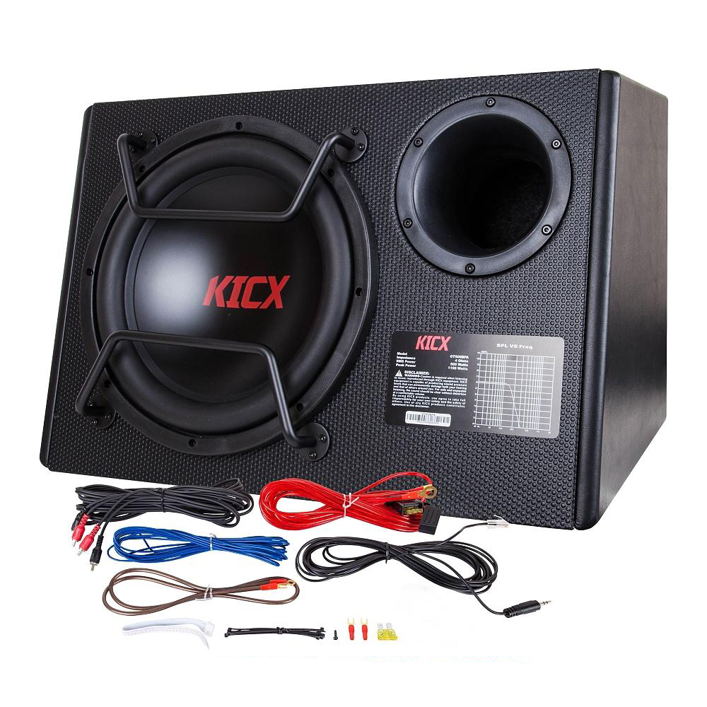 Cабвуферы корпусные активные KICX GT500BPA 