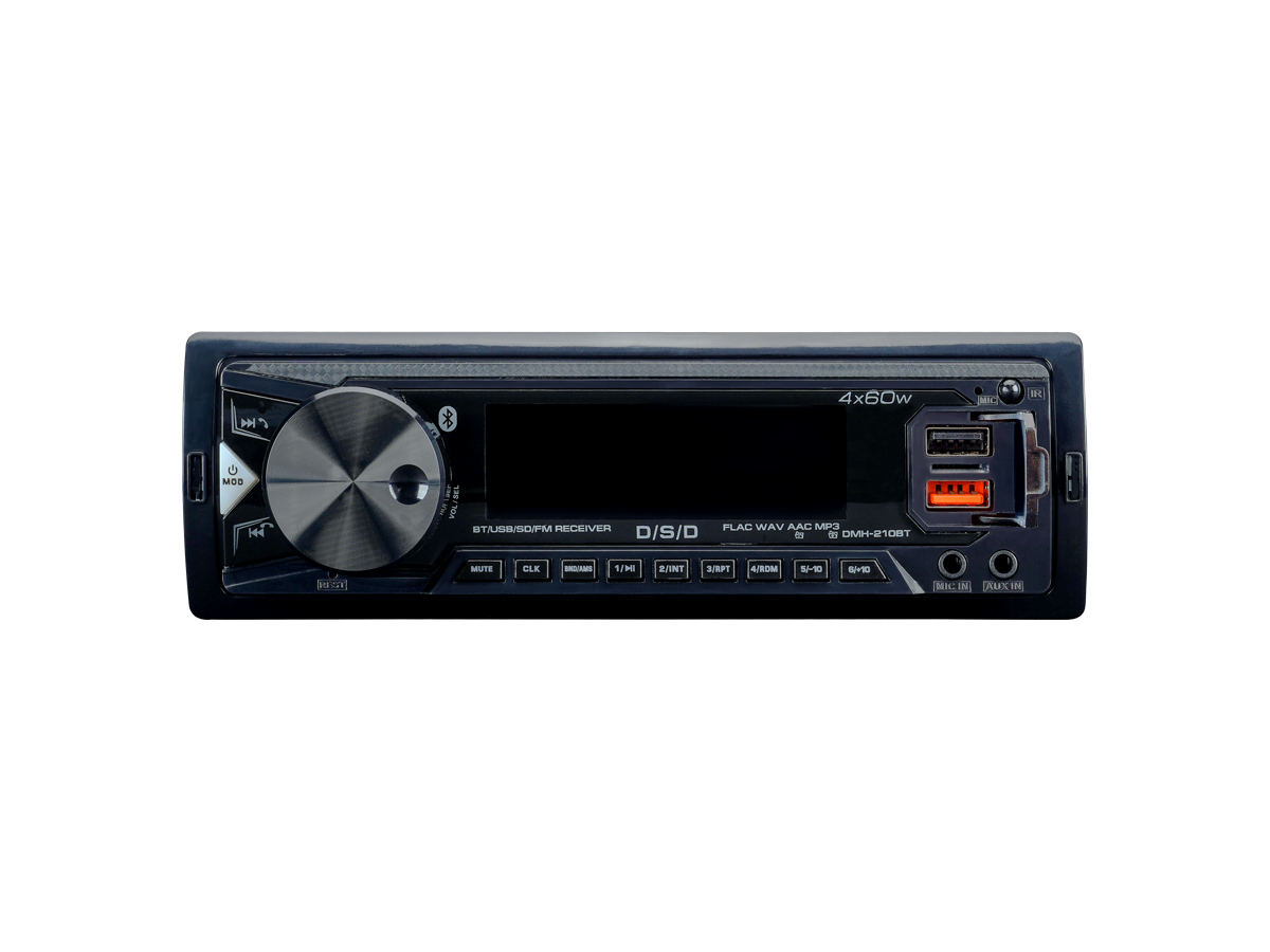 1-DIN USB/SD-ресиверы (без CD) D/S/D DMH-210BT 