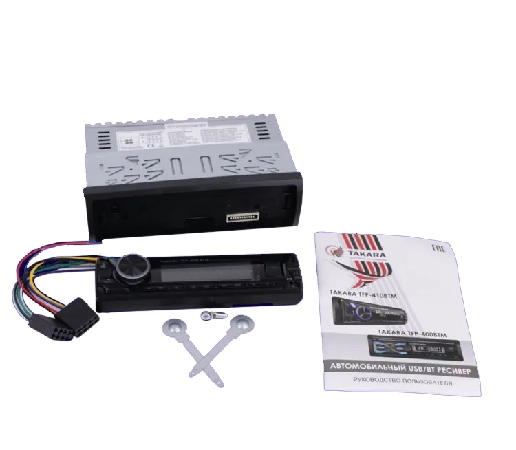 1-DIN USB/SD-ресиверы (без CD) TAKARA TFP-410BTM 
