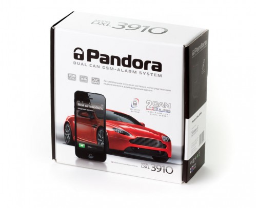 Pandora DeLuxe 3910 Обход 2,0 с карт.master PIN