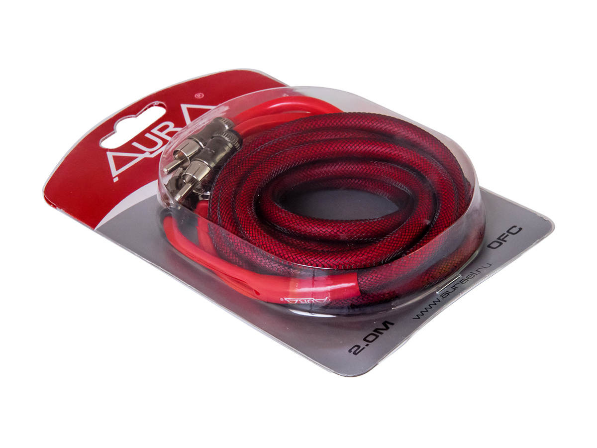 Кабели межблочные (RCA), AUX, HDMI, RCA разъёмы AurA RCA-C320 MkII 