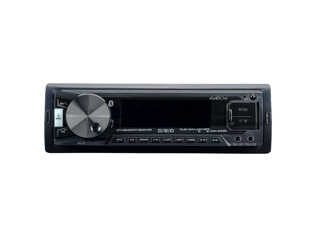 1-DIN USB/SD-ресиверы (без CD) D/S/D DMH-200BT 