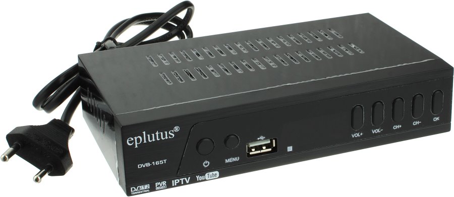 TV-тюнеры аналоговые, цифровые (DVB-T/T2) Eplutus DVB 165T 