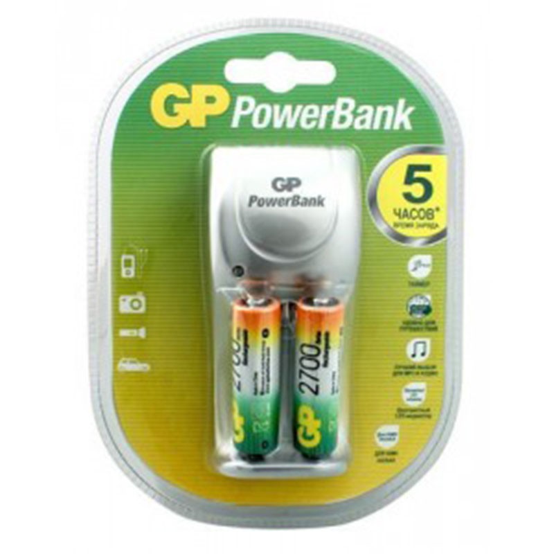 Аккумуляторы. Зарядные устройства Зарядное устройство GP PB 25GS