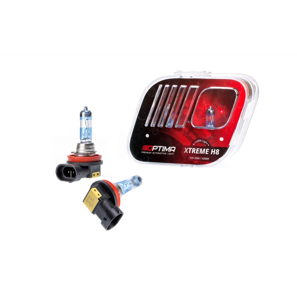 OPTIMA Xtreme H8 +130% 12v 35w