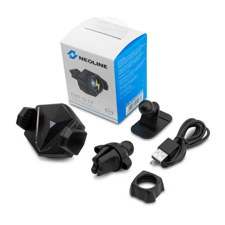 Держатели Neoline Fixit Qi С4 