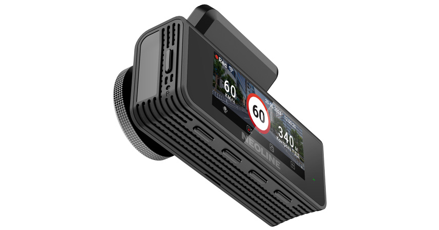 Видеорегистраторы с 2 камерами и более, спортивные камеры: Neoline Argus 4K Dual