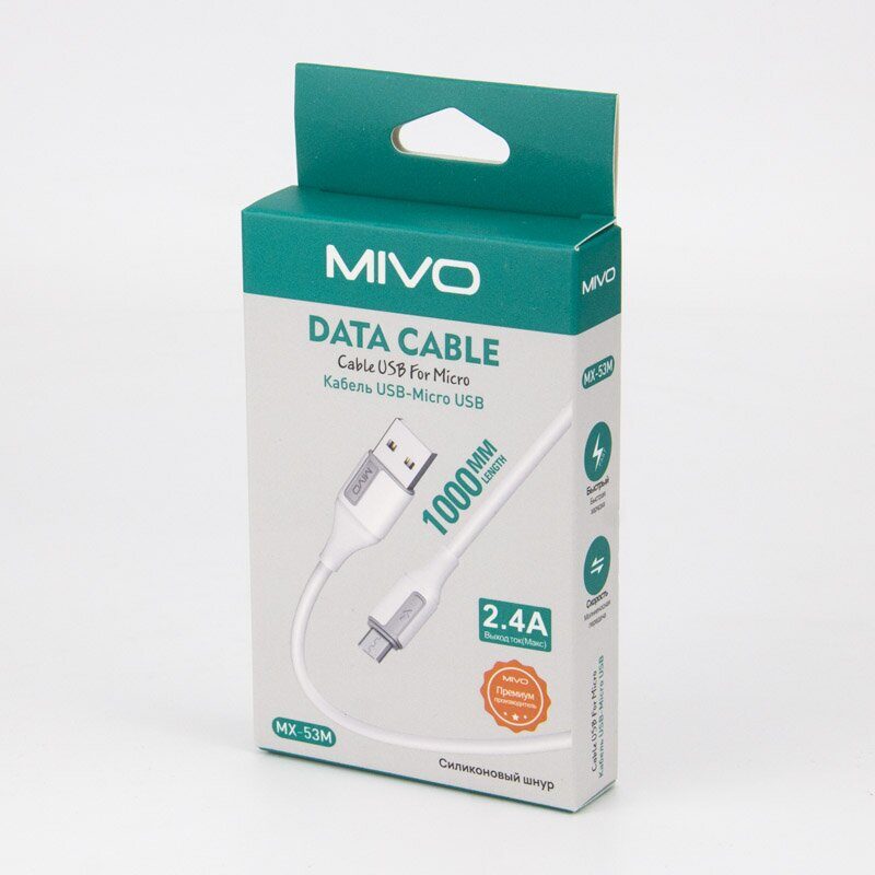 Зарядные устройства для смартфонов, Кабели Mivo MX-53M 