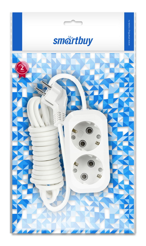 Сетевые фильтры, Удлинители Smartbuy SBE-16-2-02-Z