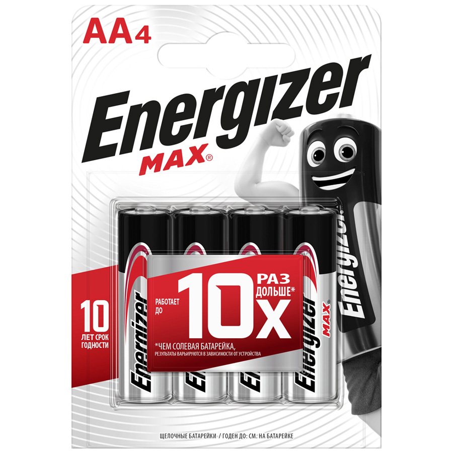 АА Батарейка АА LR6-4BL Energizer Max