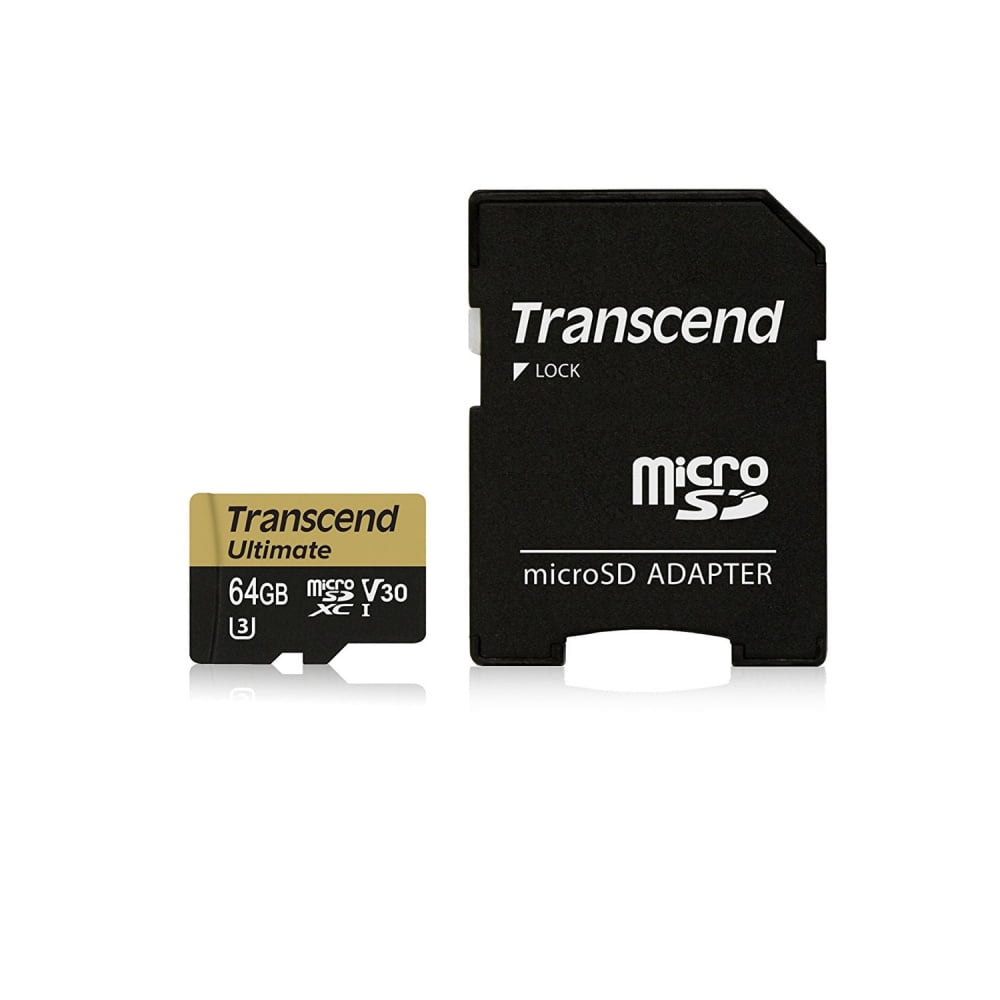 Карты памяти SD Transcend MicroSD 64Gb Ultimate