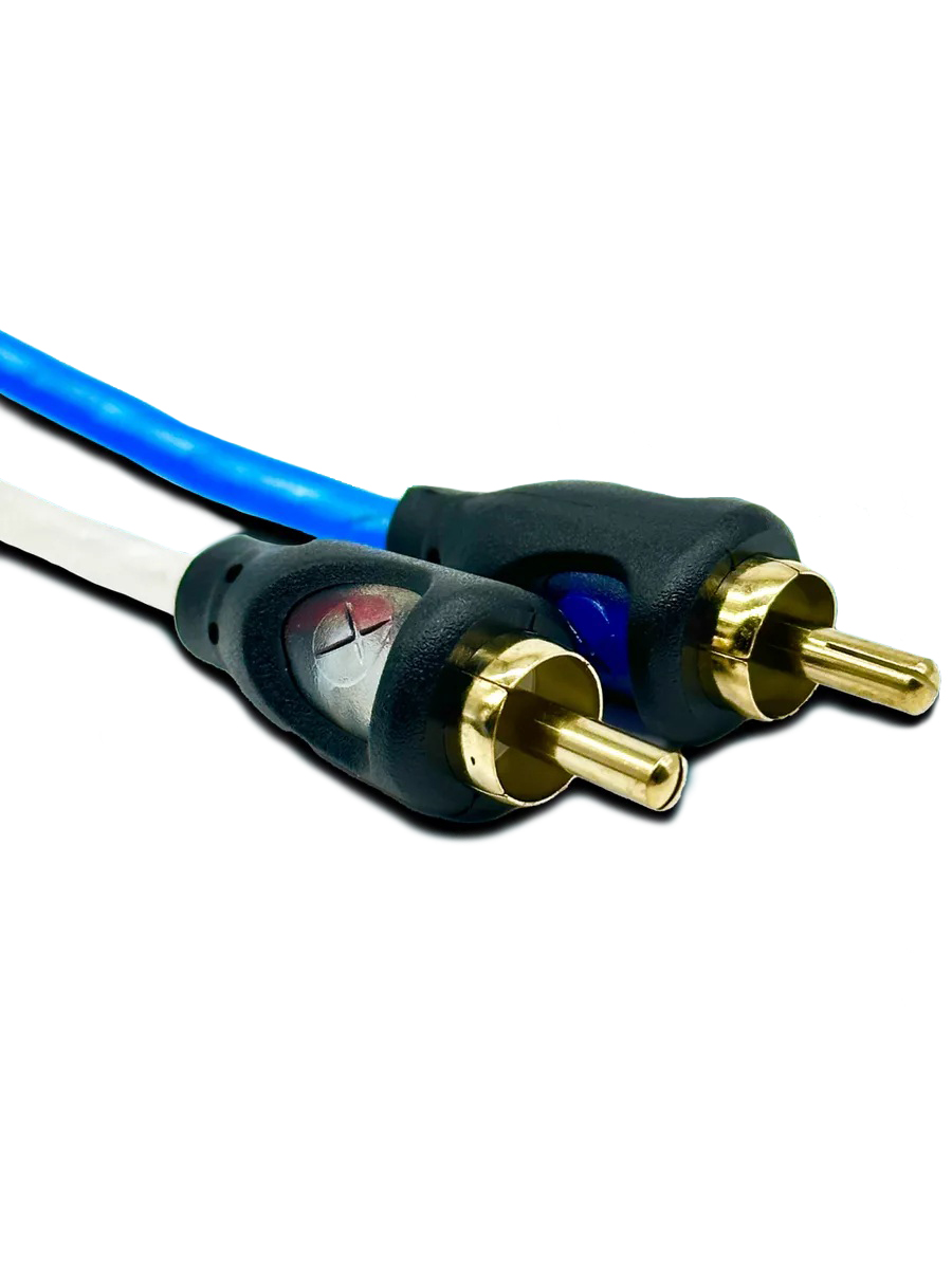 Кабели межблочные (RCA), AUX, HDMI, RCA разъёмы Crystal Car Audio BASE Y 1F2M 
