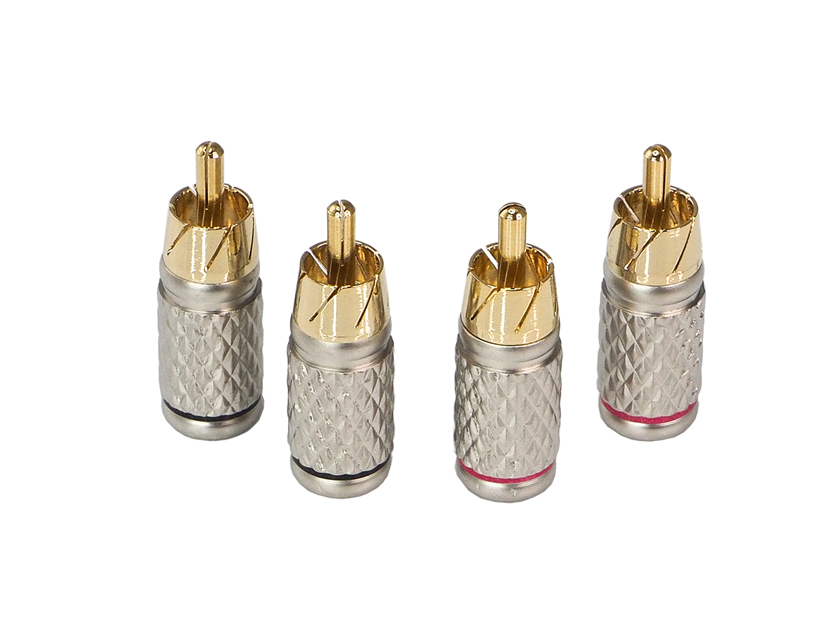 Кабели межблочные (RCA), AUX, HDMI, RCA разъёмы AurA RCA-P602 