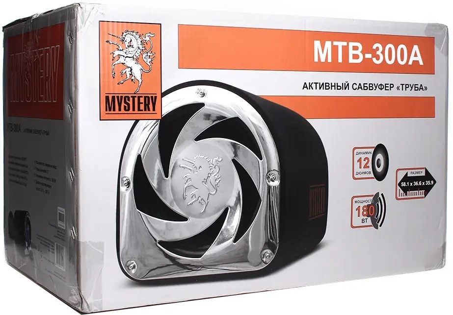 Cабвуферы корпусные активные Mystery MTB-300A 