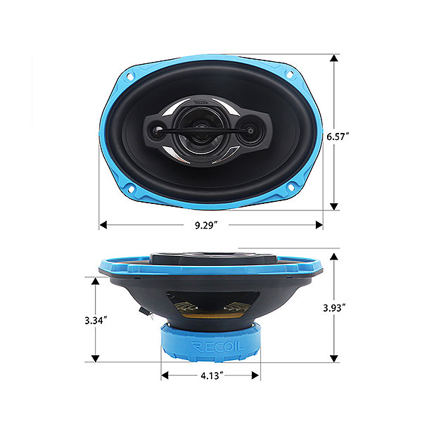 Акустика автомобильная Recoil RCX694 