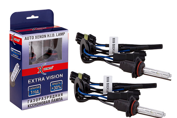 XENITE EXTRA VISION+30% HB4 (9006) 5000K