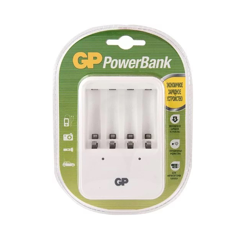 Аккумуляторы. Зарядные устройства Зарядное устройство GP PB 420GS