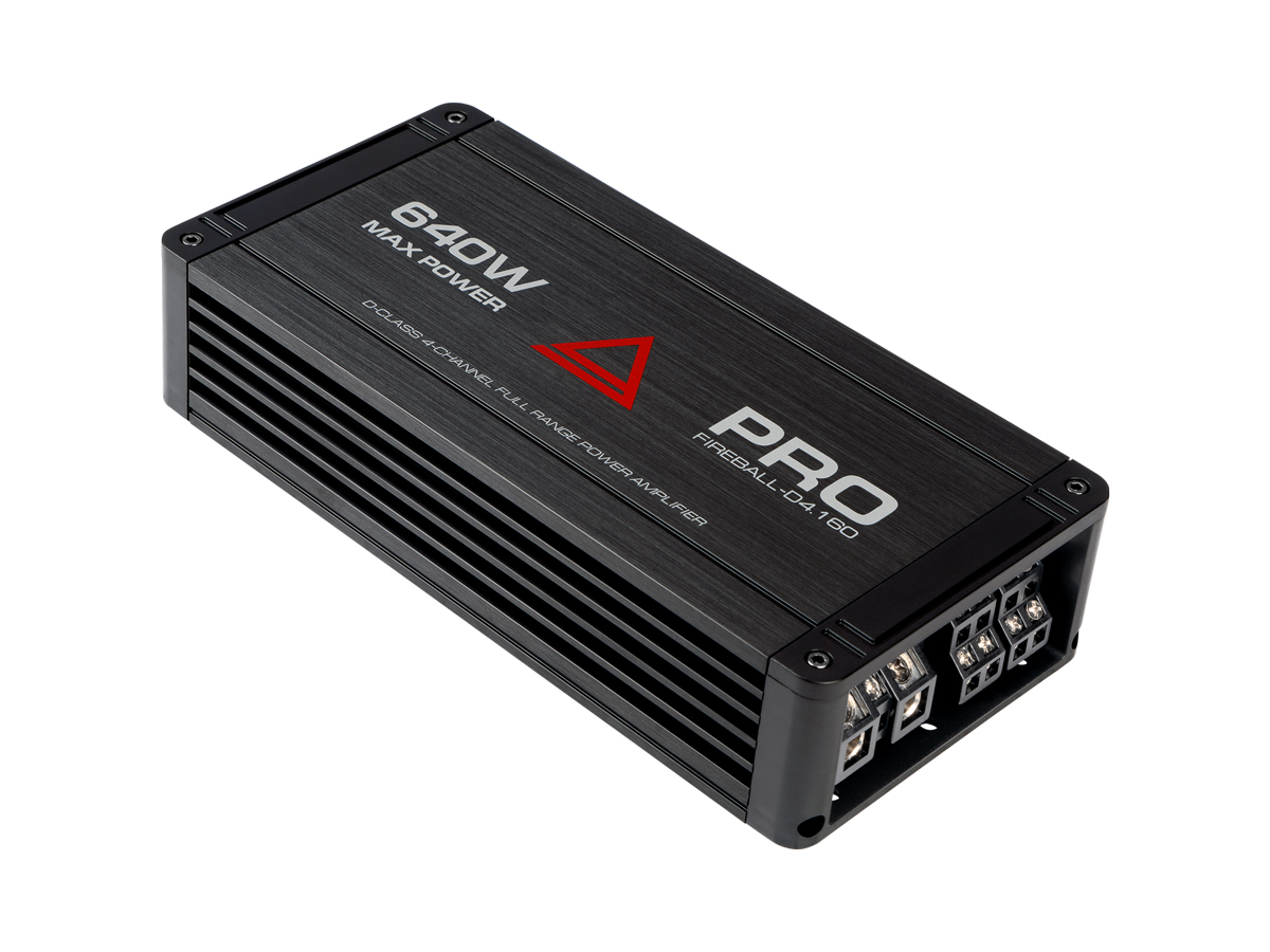 Четырёхканальные усилители AurA FIREBALL-D4.160 PRO 
