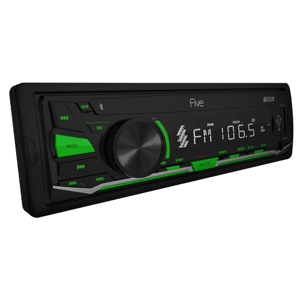 1-DIN USB/SD-ресиверы (без CD) FIVE F20G 
