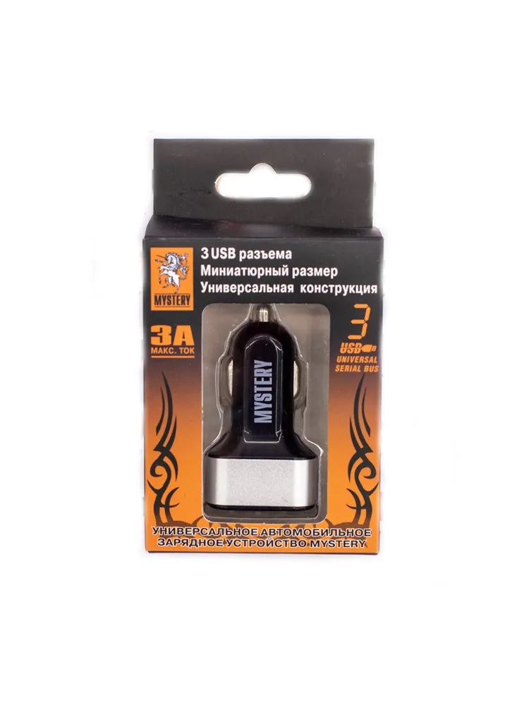 Зарядные устройства для смартфонов, Кабели Mystery MUC 3/3A 