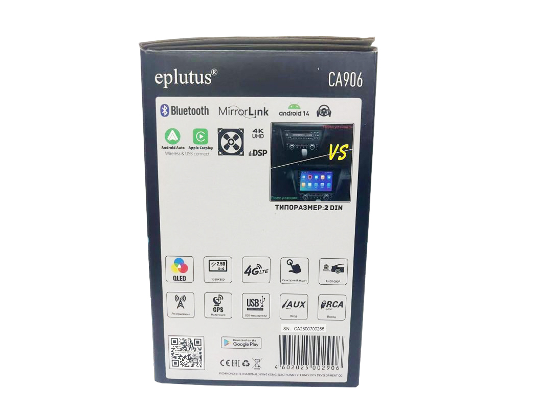 Планшеты 9"/10"/12" Eplutus CA906 
