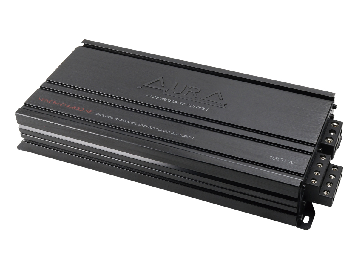 Четырёхканальные усилители AurA VENOM-D4.200 AE 