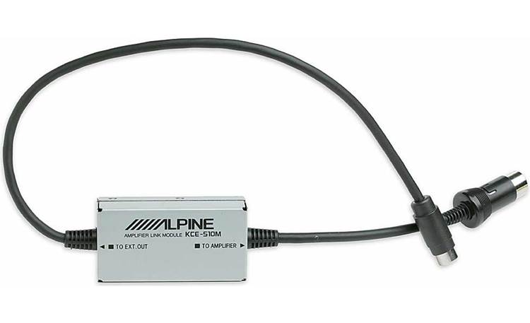 Интерфейсы для подключения усилителей Alpine KCE-510M 