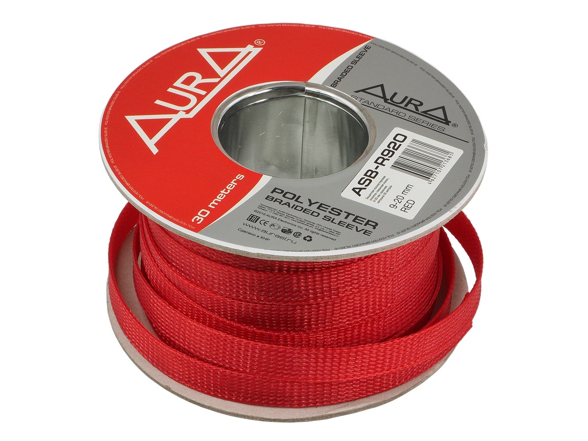 Полиэстеровый рукав (змеиная кожа) AurA ASB-920 RED 