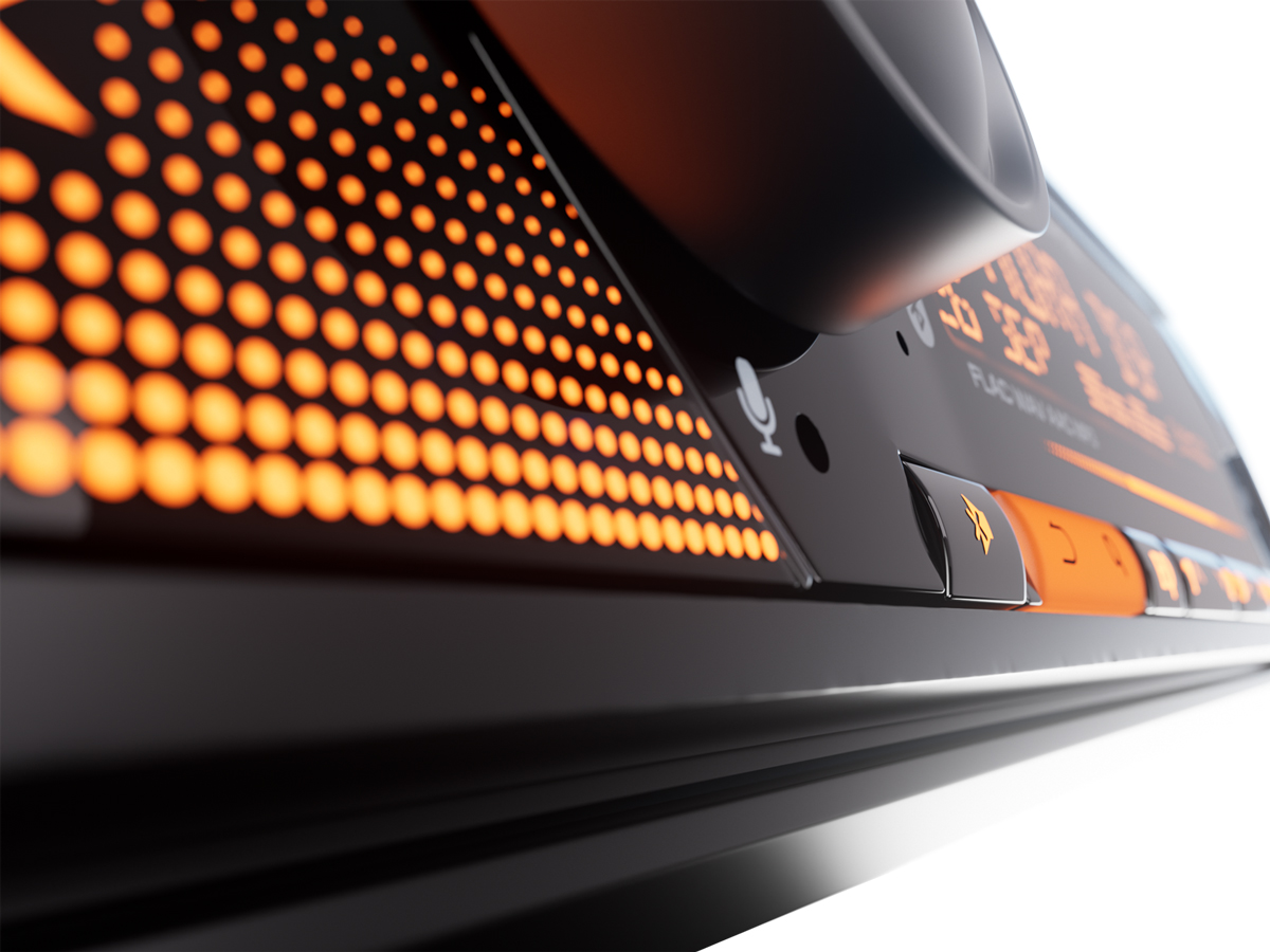 1-DIN USB/SD-ресиверы (без CD) AurA STORM-866DSP 