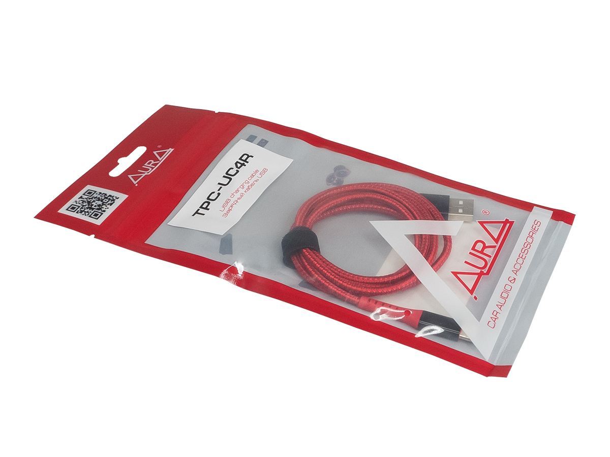 Зарядные устройства для смартфонов, Кабели AurA TPC-UC4R 