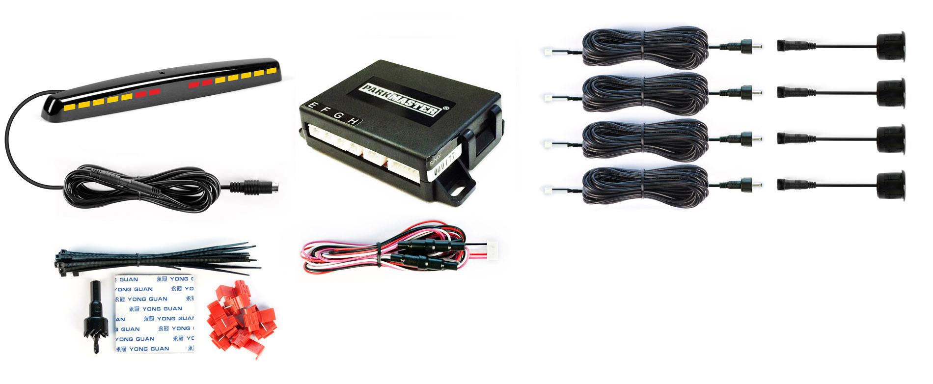 Парковочные радары Parkmaster 32F-4-А-Silver