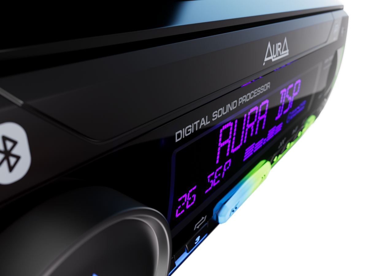 1-DIN USB/SD-ресиверы (без CD) AurA AMH-78DSP (2023) 