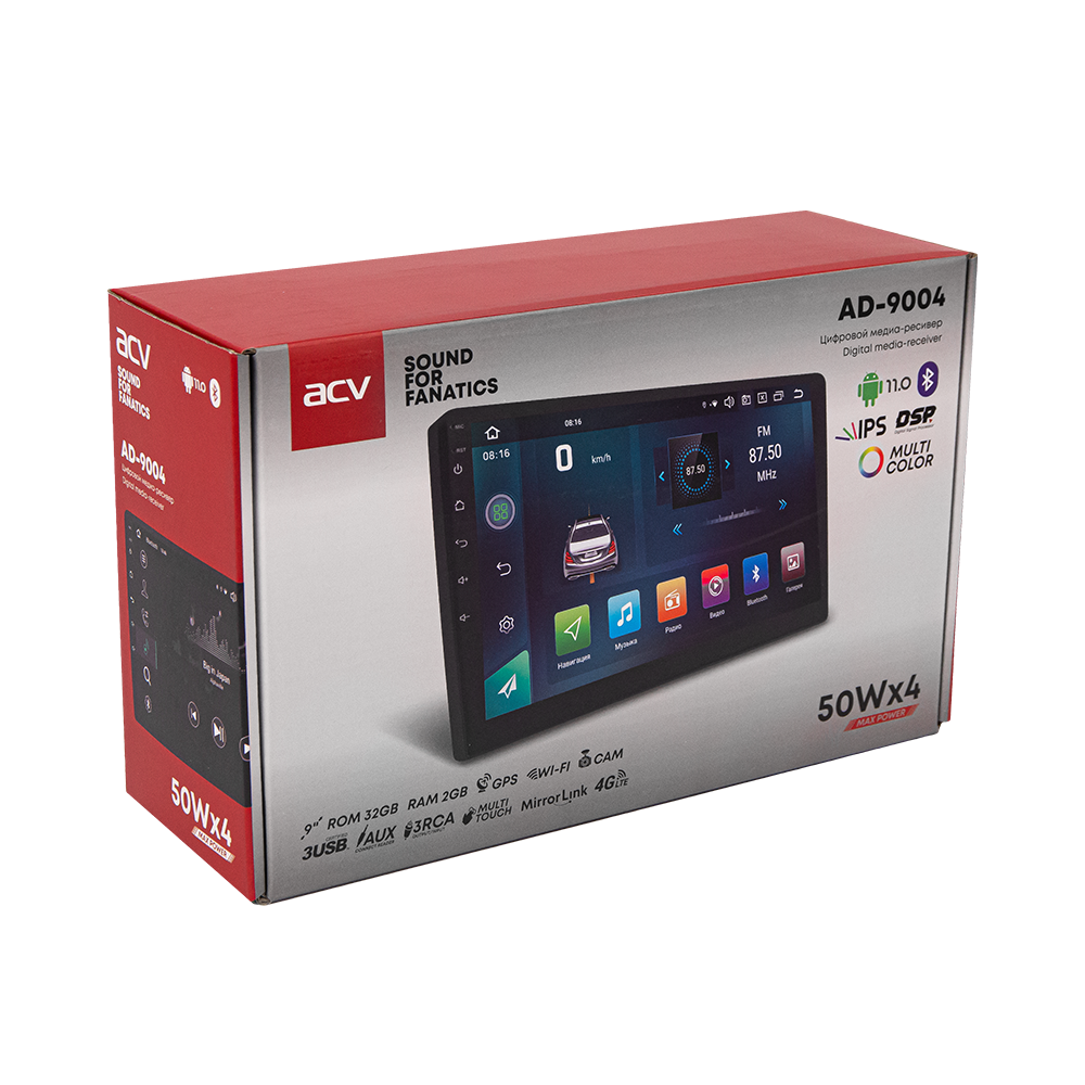 Планшеты 9"/10"/12" ACV AD-9004 