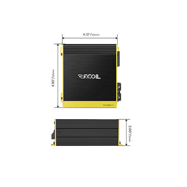 Одноканальные усилители Recoil RL680.1 
