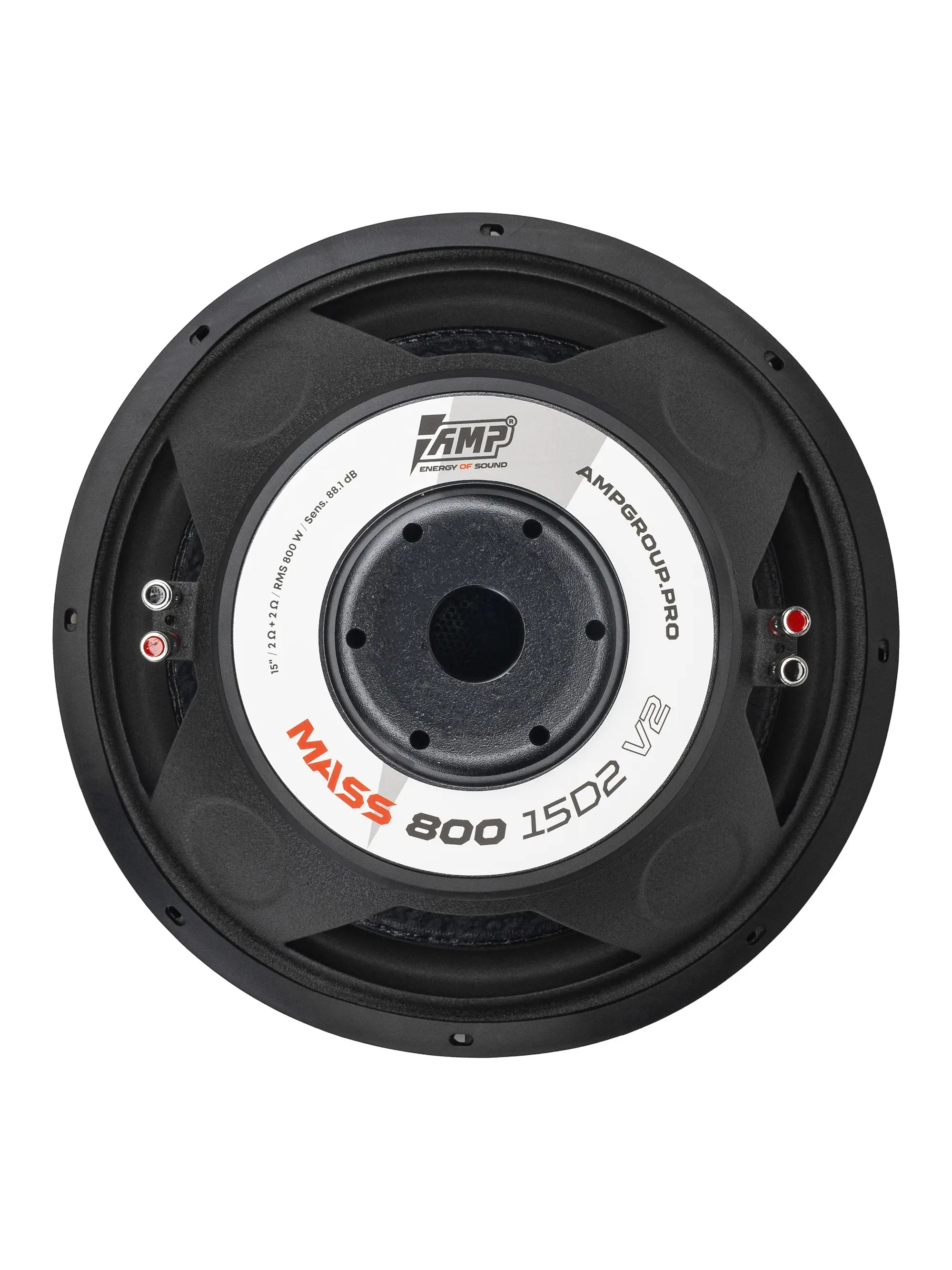 Сабвуферные динамики AMP MASS 800 15D2 V2 