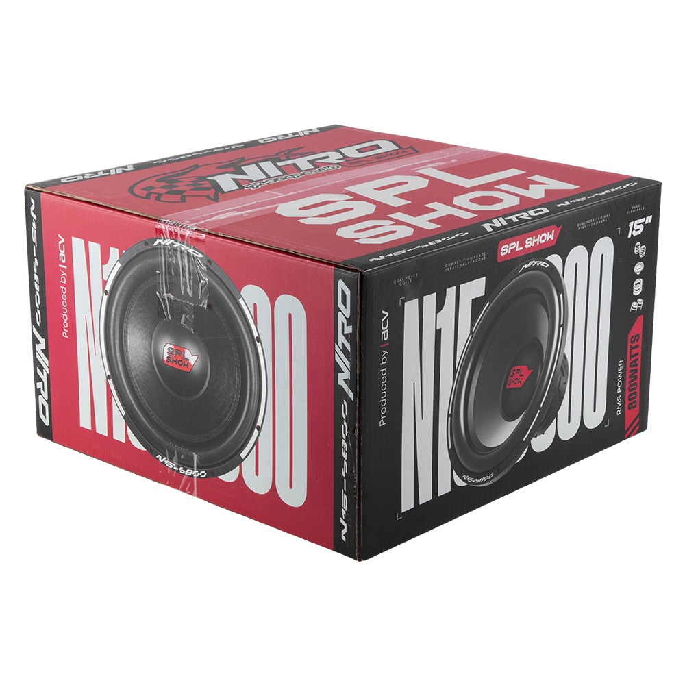 Сабвуферные динамики ACV SPL SHOW NITRO N15-S800 