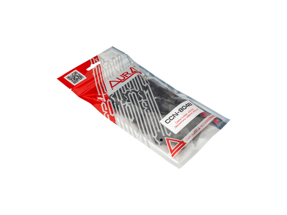 Кабели силовые, разъемы. Крепеж для кабеля. AurA CCN-804B 