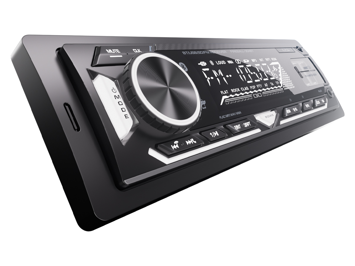 1-DIN USB/SD-ресиверы (без CD) AurA FIREBALL-304BT 