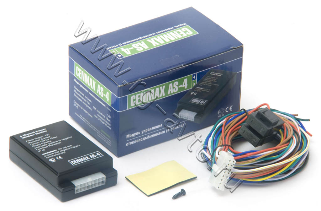 Контроллеры стеклоподъёмников Cenmax AS-4