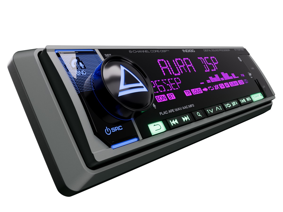 1-DIN USB/SD-ресиверы (без CD) AurA INDIGO-877DSP MkII 